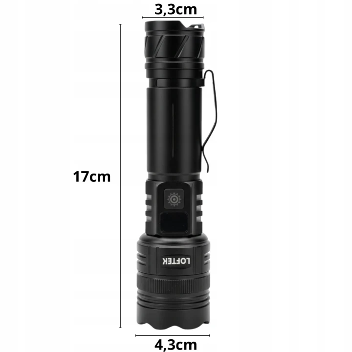 mocna latarka led z akumulatorem 5000mah