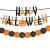 halloween dekoracje do domu zestaw 38 elementów