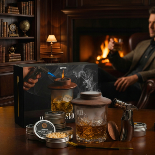 smoker do whisky LOFTEK na szklance