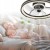 Wentylator sufitowy LED zimna barwa 6500K do kuchni