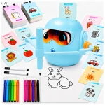 Zabawka Edukacyjna Montessori Interaktywny Robot Rysujący dla Dzieci 3+lat